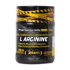 قرص ال آرژینین ژن استار - 1000 میلی گرم بسته 30 عددی