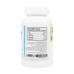 کپسول زینک پلاس دوبیس بسته 100 عددی