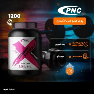 پودر کربومس 2 پرتقالی کارن -1200 گرم