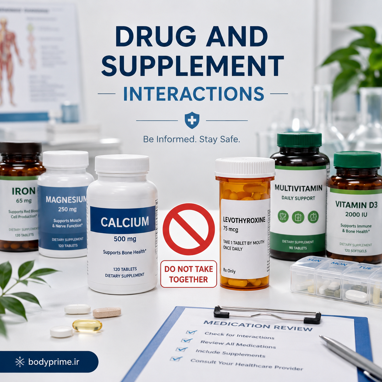 تداخلات-دارویی-مکمل-bodyprime