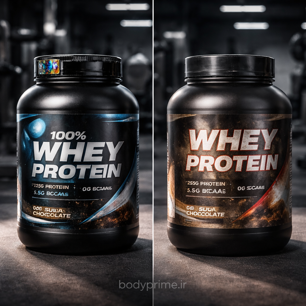تفاوت-مکمل-اصل-و-فیک-bodyprime.ir